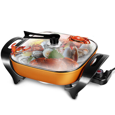 Chigo CHIGO electric hot pot 5L Korean electric pot mandarin duck pot electric cooker ZG-H11 gold
Chigo CHIGO electric hot pot 5L Korean electric pot mandarin duck pot electric cooker ZG-H11 gold
