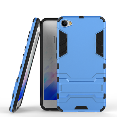 Синий Slim Robot Armor Kickstand Ударопрочный жесткий корпус из прочной резины для MEIZU X 
Синий Slim Robot Armor Kickstand Ударопрочный жесткий корпус из прочной резины для MEIZU X