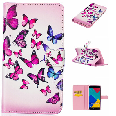 Pink and blue butterfly Design PU Leather Flip Cover Wallet Card Holder Case for SAMSUNG GALAXY A5 2016/A510
Pink and blue butterfly Design PU Leather Flip Cover Wallet Card Holder Case for SAMSUNG GALAXY A5 2016/A510