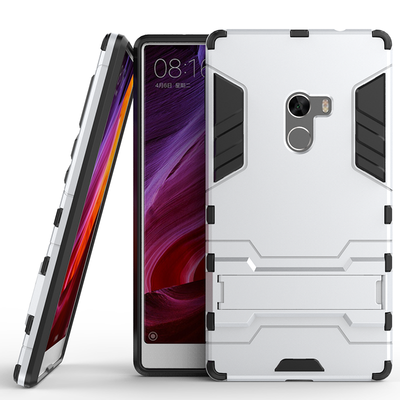 Серебряный Slim Robot Armor Kickstand Ударопрочный жесткий корпус из прочной резины для XIAOMI MIX
Серебряный Slim Robot Armor Kickstand Ударопрочный жесткий корпус из прочной резины для XIAOMI MIX