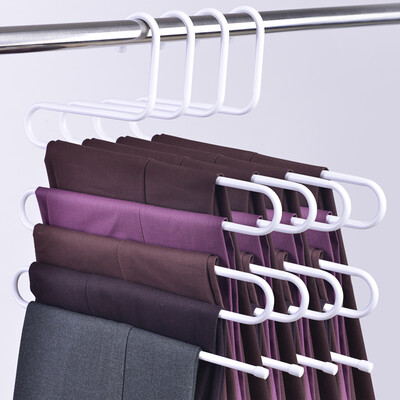 Increasing new trousers S-type wardrobe pants rack trousers hangers magic pants hangers white 4 fitted RYX-0254
Increasing new trousers S-type wardrobe pants rack trousers hangers magic pants hangers white 4 fitted RYX-0254