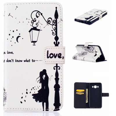 Lovers and dandelion Design PU Leather Flip Cover Wallet Card Holder Case for SAMSUNG GALAXY J5 2016/J510
Lovers and dandelion Design PU Leather Flip Cover Wallet Card Holder Case for SAMSUNG GALAXY J5 2016/J510