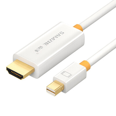 Shanze SAMZHE ZJX-290 Mini DP to HDMI conversion line Mini Displayport adapter cable Apple MacBook lightning interface with projector white 3 meters
Shanze SAMZHE ZJX-290 Mini DP to HDMI conversion line Mini Displayport adapter cable Apple MacBook lightning interface with projector white 3 meters