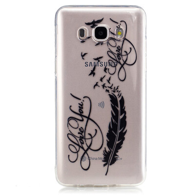 LOVE Feathers Pattern Soft Thin TPU Rubber Silicone Gel Case Cover for SAMSUNG Galaxy J5 2016/J510
LOVE Feathers Pattern Soft Thin TPU Rubber Silicone Gel Case Cover for SAMSUNG Galaxy J5 2016/J510