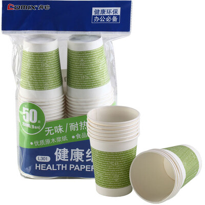 Comix 50 loaded 200ml 7 ounces thick disposable cup paper cup office stationery L303
Comix 50 loaded 200ml 7 ounces thick disposable cup paper cup office stationery L303