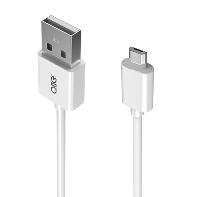 QIC SCD-W10 Micro USB Power Charging Cable 1 Meter White