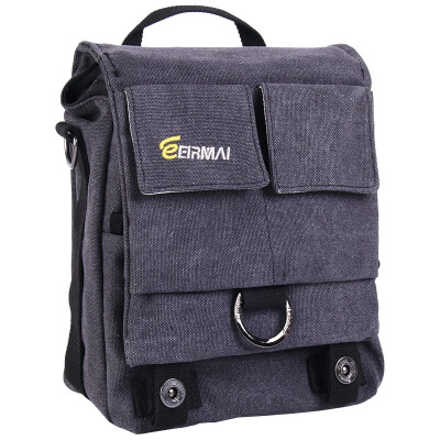 Rimma (EIRMAI) EMB-SS05 () Shoulder Diagonal Canvas Photographic Package SLR Digital Camera Bag 60D Professional SLR Charcoal Black
Rimma (EIRMAI) EMB-SS05 () Shoulder Diagonal Canvas Photographic Package SLR Digital Camera Bag 60D Professional SLR Charcoal Black