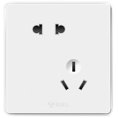 Bull BULL switch socket G18 series two holes 10A three holes 16A high power water heater air conditioning socket 86 type panel G18Z227 texture white
Bull BULL switch socket G18 series two holes 10A three holes 16A high power water heater air conditioning socket 86 type panel G18Z227 texture white