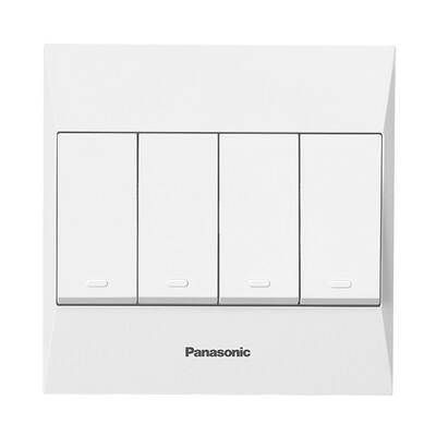 Panasonic (Panasonic) 86-типа переключатель гнездо 4 открытый одиночный переключатель Jane все еще серия WMW507 (элегантный белый)
Panasonic (Panasonic) 86-типа переключатель гнездо 4 открытый одиночный переключатель Jane все еще серия WMW507 (элегантный белый)