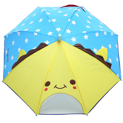 hugmii children umbrella semi-automatic cartoon cute pupils umbrella owl
