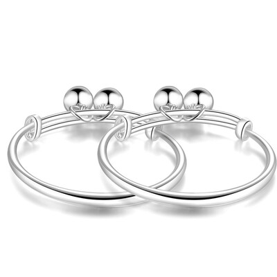 Bei xi ai baby silver bracelet 99 full silver bracelet smooth bracelet full moon good gift baby bracelet
Bei xi ai baby silver bracelet 99 full silver bracelet smooth bracelet full moon good gift baby bracelet