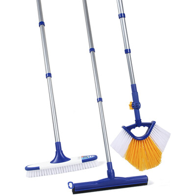 Pilgrims piaolin 3 pieces sets of cleaning the home cleaning kit tools (three-pole ceiling dust brush to scratch the wiper wiper blade) 
Pilgrims piaolin 3 pieces sets of cleaning the home cleaning kit tools (three-pole ceiling dust brush to scratch the wiper wiper blade)