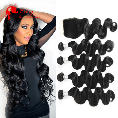 CZ Hair Brazilian Body Wave Hair 4 Bundle With Closure 8A Unprocessed Human Remy Hair Bundles With Lace Closure 4 Bundle Body Wave
CZ Hair Brazilian Body Wave Hair 4 Bundle With Closure 8A Unprocessed Human Remy Hair Bundles With Lace Closure 4 Bundle Body Wave