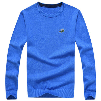 (CARTELO) long-sleeved sweater male comfortable casual color solid round neck sweater men's sweater 16018KE12311 color blue 2XL
(CARTELO) long-sleeved sweater male comfortable casual color solid round neck sweater men's sweater 16018KE12311 color blue 2XL