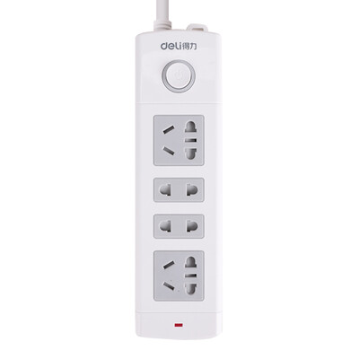 Deli 18225 new national standard 4 2 m total control switch socket insert plug board wiring board row plug drag line board
Deli 18225 new national standard 4 2 m total control switch socket insert plug board wiring board row plug drag line board