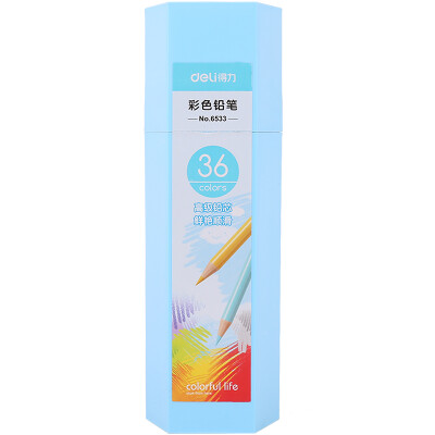 (Deli) 6391 filled color lead / student painting graffiti dedicated color pencil 24 color / tube
(Deli) 6391 filled color lead / student painting graffiti dedicated color pencil 24 color / tube