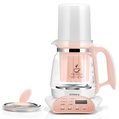 Konka KONKA KHK-1809 (Z) Health pot pot of pot 1.8L glass electric kettle 304 stainless steel heating plate with stainless steel filter
Konka KONKA KHK-1809 (Z) Health pot pot of pot 1.8L glass electric kettle 304 stainless steel heating plate with stainless steel filter