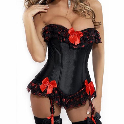 Sexy Corset Floral Waist Trainer Strapless Bustier Corselet Women Shapewear + Underpants
Sexy Corset Floral Waist Trainer Strapless Bustier Corselet Women Shapewear + Underpants
