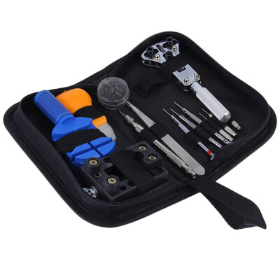 13 PCS наручные часы группы Link Pin Remover Дело открывалка Инструменты для ремонта плоскогубцы Kit
13 PCS наручные часы группы Link Pin Remover Дело открывалка Инструменты для ремонта плоскогубцы Kit