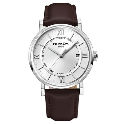 Nivida (NIVADA) watch business simple big three-pin quartz belt men's watches GQ8058-186312
Nivida (NIVADA) watch business simple big three-pin quartz belt men's watches GQ8058-186312