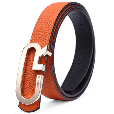 Crocodile CROCODILE female belt fashion leather candy color buckle belt buckle 14613004-04 red
Crocodile CROCODILE female belt fashion leather candy color buckle belt buckle 14613004-04 red