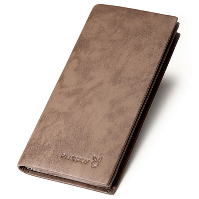 Playboy playboy men wallet long section first layer cowhide retro leisure fashion vertical section multifunctional trend wallet PAA5621-6Z brown
Playboy playboy men wallet long section first layer cowhide retro leisure fashion vertical section multifunctional trend wallet PAA5621-6Z brown