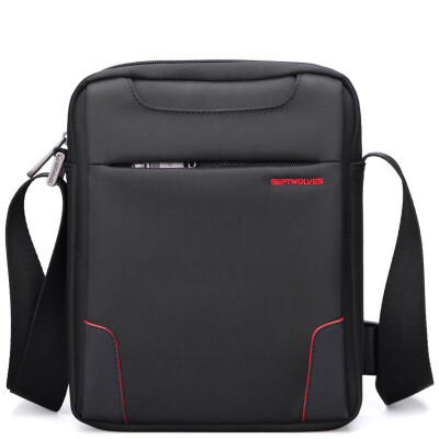 Seven wolves SEPTWOLVES male package casual bag vertical section men&39s shoulder Messenger bag Oxford cloth multi-function backpack black B0801654-101
Seven wolves SEPTWOLVES male package casual bag vertical section men&39s shoulder Messenger bag Oxford cloth multi-function backpack black B0801654-101