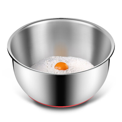 Cooking King Wong 304 stainless steel salad bowl thickened taste 20cm silicone pad anti-skid vegetables and seasoning bacon SLP20A
Cooking King Wong 304 stainless steel salad bowl thickened taste 20cm silicone pad anti-skid vegetables and seasoning bacon SLP20A