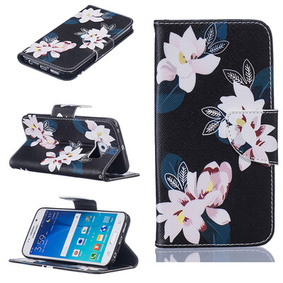 Black lily Design PU Leather Flip Cover Wallet Card Holder Case for SAMSUNG GALAXY S6 Edge
Black lily Design PU Leather Flip Cover Wallet Card Holder Case for SAMSUNG GALAXY S6 Edge