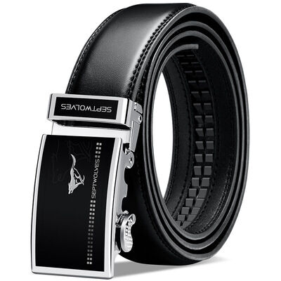 Seven wolves SEPTWOLVES mens belt business series leather automatic buckle belt 7A01036532 black
Seven wolves SEPTWOLVES mens belt business series leather automatic buckle belt 7A01036532 black