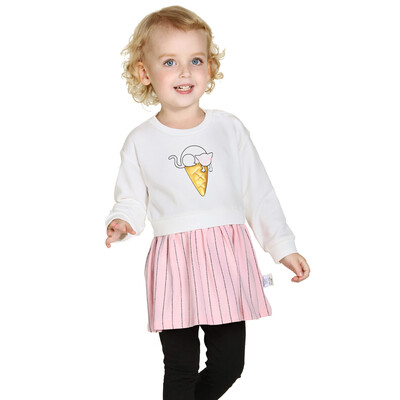 Balbara (BALABALA) girls set children baby children's long sleeves dress two-piece set 28041170107 black 110
Balbara (BALABALA) girls set children baby children's long sleeves dress two-piece set 28041170107 black 110