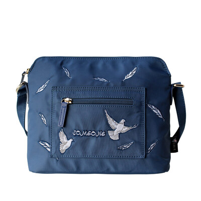 Flowers princess someone engraved Oxford nylon art swimsuit shoulder shell bag 1703B001 blue
Flowers princess someone engraved Oxford nylon art swimsuit shoulder shell bag 1703B001 blue