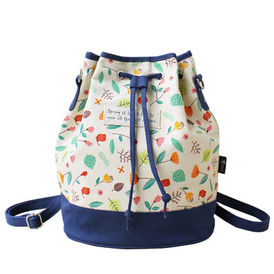 Flower princess spring miss bucket canvas bag original shoulder bag shoulder Messenger bag 1503BX001 blue
Flower princess spring miss bucket canvas bag original shoulder bag shoulder Messenger bag 1503BX001 blue