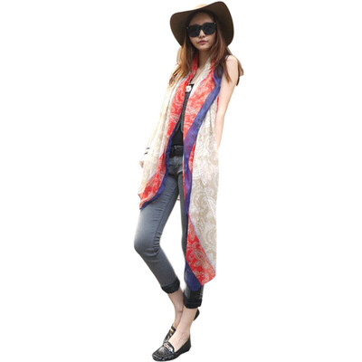 Jingdong Supermarket Meng Si Ke MSEK Ms scarf Chinese wind blue&white porcelain warm scarf WWJ1431003 apricot
Jingdong Supermarket Meng Si Ke MSEK Ms scarf Chinese wind blue&white porcelain warm scarf WWJ1431003 apricot