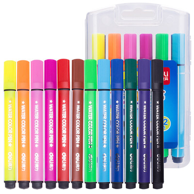 Delicate deli 70656 can be washed with 12 color watercolor pen painted pen thick triangular bar boxed
Delicate deli 70656 can be washed with 12 color watercolor pen painted pen thick triangular bar boxed