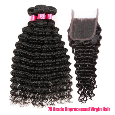 3 Bundle Brazilian Deep Curly With Closure Virgin Brazilian Deep Wave With Closure Human Hair Bundles With Closure Deep Wave
3 Bundle Brazilian Deep Curly With Closure Virgin Brazilian Deep Wave With Closure Human Hair Bundles With Closure Deep Wave
