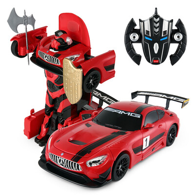 Starlight (Rastar) 74800 RS Fighting Mercedes-Benz remote control car deformation robot drift rechargeable remote control blue
Starlight (Rastar) 74800 RS Fighting Mercedes-Benz remote control car deformation robot drift rechargeable remote control blue