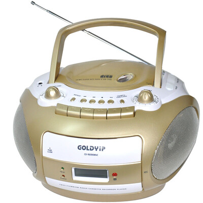 Gold (GOLDYiP) CD-9226MUC мини-стерео многофункциональный цифровой CD-рекордер многодиапазонный радиоприемник USB SD-карта MP3-плеер для дисков золото
Gold (GOLDYiP) CD-9226MUC мини-стерео многофункциональный цифровой CD-рекордер многодиапазонный радиоприемник USB SD-карта MP3-плеер для дисков золото