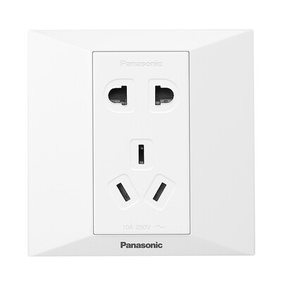 Panasonic (Panasonic) 86-type switch socket 10A five-hole with switch socket Jane still series WMW622 (elegant white
Panasonic (Panasonic) 86-type switch socket 10A five-hole with switch socket Jane still series WMW622 (elegant white