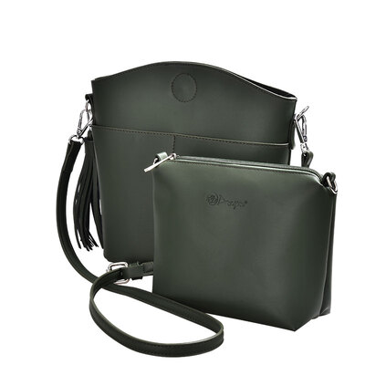 Bean Drums Shoulder Bag Women Korean Fashion Trend Fashion College Wind Messenger Bag 2pcs Package G00277 Army Green
Bean Drums Shoulder Bag Women Korean Fashion Trend Fashion College Wind Messenger Bag 2pcs Package G00277 Army Green