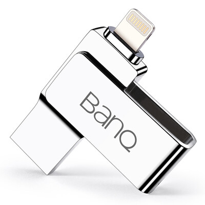 banq A60 64G Apple mobile phone U disk Apple official MFI authorized certification iPhone iPad dual interface mobile phone dual-use mini U disk snow silver
banq A60 64G Apple mobile phone U disk Apple official MFI authorized certification iPhone iPad dual interface mobile phone dual-use mini U disk snow silver