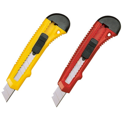 Comix Large 18mm high carbon steel sharp knife knife wallpaper color random office stationery B2805
Comix Large 18mm high carbon steel sharp knife knife wallpaper color random office stationery B2805