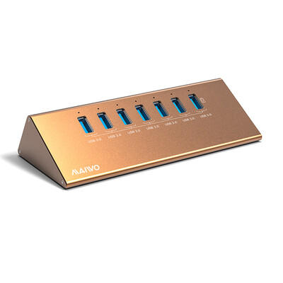 Maiwo MAIWO KH107 алюминий Скорость 7 USB3.0 расширения концентратор HUB перетащить семь делитель мощности с золотыми Тирана
Maiwo MAIWO KH107 алюминий Скорость 7 USB3.0 расширения концентратор HUB перетащить семь делитель мощности с золотыми Тирана