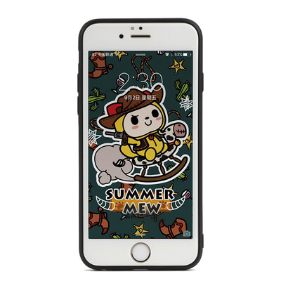 San Diego sendio Apple iphone 6Plus 6splus mobile phone protection shell sets tpu drop thin all-inclusive soft shell Xia Meng cat series Western cowboy
San Diego sendio Apple iphone 6Plus 6splus mobile phone protection shell sets tpu drop thin all-inclusive soft shell Xia Meng cat series Western cowboy