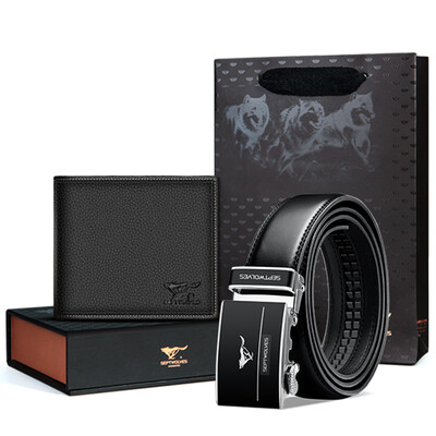 Seven Wolves Men&39s Belt Gift Set Automatic Buckle Leather Belt Male First Cowboy Men&39s Wallets Belt Gift Set L9427 Black
Seven Wolves Men&39s Belt Gift Set Automatic Buckle Leather Belt Male First Cowboy Men&39s Wallets Belt Gift Set L9427 Black