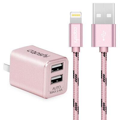 Capshi Apple 6 / 5S кабель для зарядки данных для розыгрыша золота + 2.4A двухпортовый мобильный телефон для зарядки золота поддержка iphone5 / 6s / 7 Plus / SE / ipad air mini
Capshi Apple 6 / 5S кабель для зарядки данных для розыгрыша золота + 2.4A двухпортовый мобильный телефон для зарядки золота поддержка iphone5 / 6s / 7 Plus / SE / ipad air mini