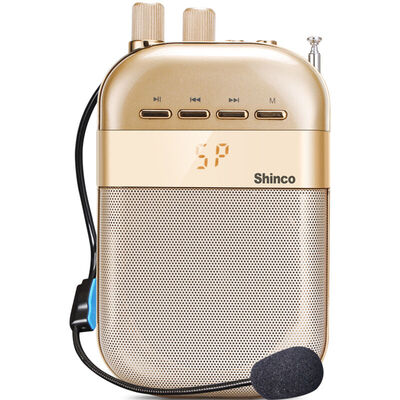 Shinco V-60 Wireless Bluetooth Speaker Phone Mini Portable Card Small Audio Radio with Subwoofer Small Steel Gun Outdoor Computer Sound
Shinco V-60 Wireless Bluetooth Speaker Phone Mini Portable Card Small Audio Radio with Subwoofer Small Steel Gun Outdoor Computer Sound