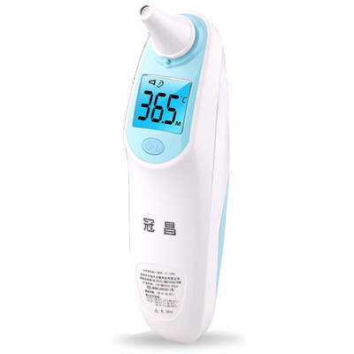 Crown Chang infrared electronic thermometer child baby ear thermometer thermometer ET-100G blue
Crown Chang infrared electronic thermometer child baby ear thermometer thermometer ET-100G blue