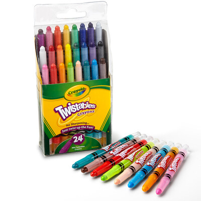 Окрашенные Crayola (Crayola) инструменты для рисования diy игрушки инструменты для рисования детские канцелярские принадлежности 24 цветные мини-мини могут крутить щетки мелки 52-9724
Окрашенные Crayola (Crayola) инструменты для рисования diy игрушки инструменты для рисования детские канцелярские принадлежности 24 цветные мини-мини могут крутить щетки мелки 52-9724