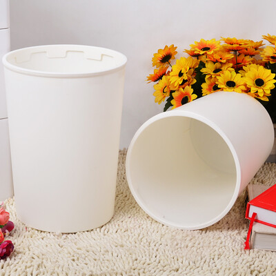 Baotou Park (bicoy) multi-purpose trash cans round with pressure circle cleaning bucket no cover basket 12L white 2 loaded
Baotou Park (bicoy) multi-purpose trash cans round with pressure circle cleaning bucket no cover basket 12L white 2 loaded